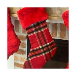 Vente en gros de chaussettes de Noël personnalisées avec lettres rouges en laine fine tricotée pour enfants aux Émirats arabes unis - Product Image 6