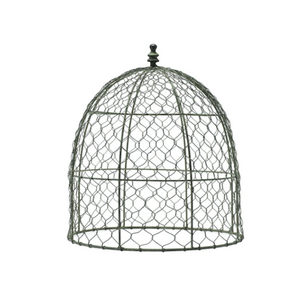 Handmade Iron Metal Domes Eco-Friendly Kitchen Tabletop Rustic Farmhouse Gray Cloche <b>Cover</b> for Food or <b>Plants</b> Giveaways - Product Image 6