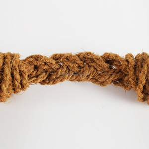 Juguete de cuerda para perros de cáscara de coco, fabricante OEM ODM de Vietnam, proveedor mayorista, juguete de cuerda ecológico para perros para entrenamiento y alivio del estrés - Product Image 3