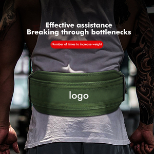 Ceinture d'haltérophilie avec logo personnalisé pour hommes et femmes 6 pouces ceintures d'entraînement croisé de fitness en néoprène à verrouillage automatique - Product Image 5