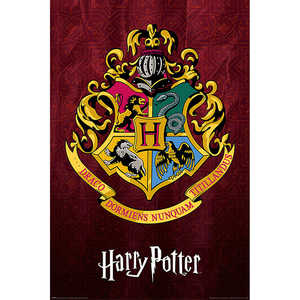 Affiche du blason de l'école Hogwarts pour Harry Potter, design traditionnel, décoration murale - Product Image 2