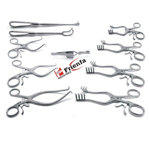 Bandeja Médica Dental Reforzada de Acero Inoxidable, Juego de Instrumentos Quirúrgicos Manuales Reutilizables con Certificación CE - Product Image 2