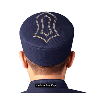 Hermoso Topi con Sirya Nalain Diseño Bordado Kufi Estilos musulmanes Gorras Poliéster Algodón Cubo Sombreros - Product Image 2