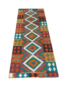 Bohemian Kilim High Vintage Runner Cotton Handmade Woven Carpet Wedding Event Floor Area Hallway Embroidered Rug Washable PET - Product Image 3