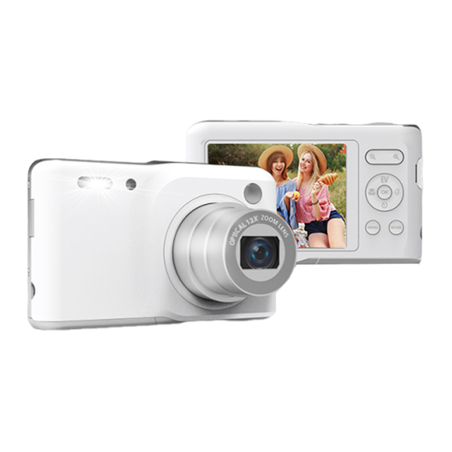 4K 64MP Photo Motorized Retractable Lens Instant Camera with 7.1x-16x Optical Zoom Sensor Stabilization SD Card