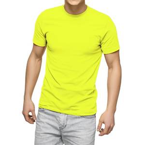 Camisetas Deportivas de Algodón para Hombre, Manga Corta, Alta Calidad, 260 GSM, para Gimnasio, Entrenamiento, Correr, Ropa Deportiva Urbana - Product Image 1
