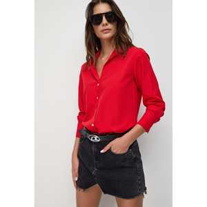 Blusa Casual de Cuello Redondo Multicapa, 100% Poliéster, Manga Larga - Product Image 4