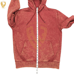 Sweat à capuche délavé à l'acide lourd de haute qualité 100% coton à capuche et pantalon de survêtement ensemble conception personnalisée unisexe sweats à capuche délavés à l'acide pour homme - Product Image 5