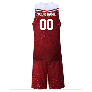 Uniforme de basket-ball respirant à séchage rapide de haute qualité grande taille nouveau design été vente en gros personnalisé pour unisexe - Product Image 3