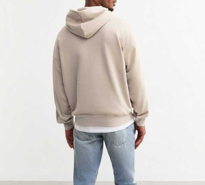 เสื้อฮู้ดพิมพ์ลายนูนสำหรับผู้ชายใส่ได้ทั้งชายและหญิงพิมพ์ลายโลโก้แบบกำหนดเองสำหรับฤดูใบไม้ร่วง - Product Image 6