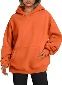 Female Cotton <b>Pullover</b> Oversized Hooded Fashion Causal Long Sleeved for Women Sweatshirt High Quality Women <b>Men</b> Hooded Oversized - Product Image 2