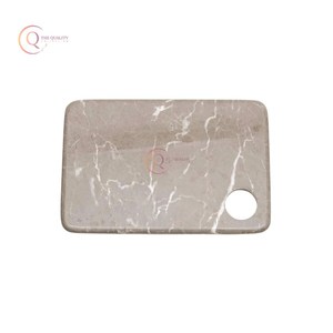 Nouvelle planche à découper de cuisine en marbre naturel avec bloc de coupe décoratif d'ombre poussiéreuse de qualité fantastique pour la maison et la cuisine - Product Image 4