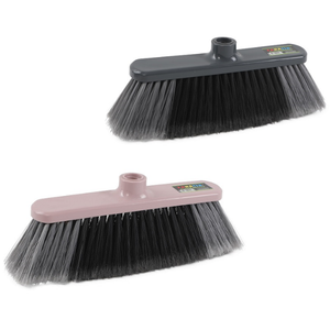 Escoba de cerdas suaves de material PP para pisos, herramienta de limpieza para interiores y exteriores, hogar y jardín - Product Image 1