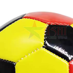 Balón de Fútbol de Cuero Duradero de Alta Calidad Personalizado al por Mayor de Fábrica con Alta Retención de Aire, Peso Personalizado y Tamaño Personalizado - Product Image 3