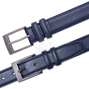 Cinturones de Cuero Vacuno de Alta Calidad Hechos a Medida para Hombre, Nueva Moda, Venta al Por Mayor, de Pakistán - Product Image 3