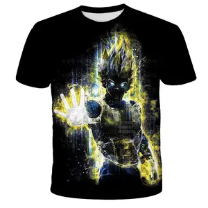 Camiseta de Hombre con Diseño de Anime, Estilo Nuevo, Personalizada, 100% Poliéster, Impresión Digital, Secado Rápido y Transpirable, Antiarrugas, Logotipo Frontal, Corte Regular - Product Image 5