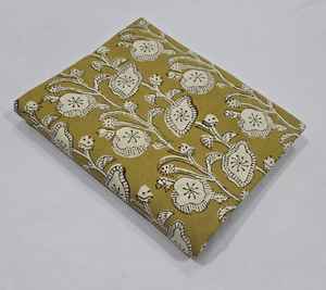 Bloc de main indien imprimé 100% coton tissu fabriqué à la main écologique traditionnel respirant à la main bloc imprimé coton tissu - Product Image 5