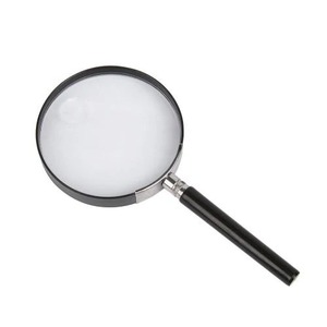 Loupe en laiton fabriqué à la main avec poignée en os Loupe de design industriel de style antique - Product Image 1