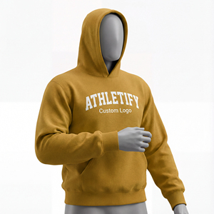 Mens Pullover <b>Hoodie</b> Basics Cotton Blended Design for Soft and <b>Comfy</b> Style High Quality Cotton Blended <b>Hoodie</b> for Men. - Product Image 1