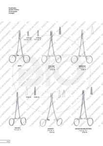 Instrument chirurgical réutilisable manuel de haute qualité pince porte-aiguille Heaney médical en acier inoxydable suture dentaire vétérinaire - Product Image 3