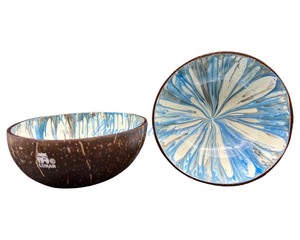 Vietnam Écologique De Luxe Motif Laque Bol Artisanat Nouveau Style Coloré Conception De Noix De Coco Personnalisé Meilleur Choix De Prix - Product Image 4