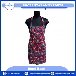 Juego de delantal de cocina con estampado de bloque indio 100% transpirable 20 láminas de algodón 83 Cms delantal de cocina a la venta, los últimos productos - Product Image 6