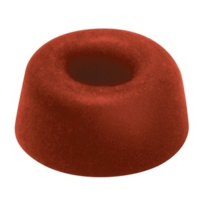 Protector de Asiento de Inodoro de Goma Blanca de 21 mm con Altura de 10 mm, Paquete de 100 Unidades, Accesorios para Baño e Inodoro - Product Image 1