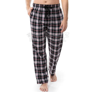 Pantalon en flanelle pour hommes sur mesure le plus vendu Style décontracté de marque privée en toile de bonne qualité Taille adulte Motif droit - Product Image 1