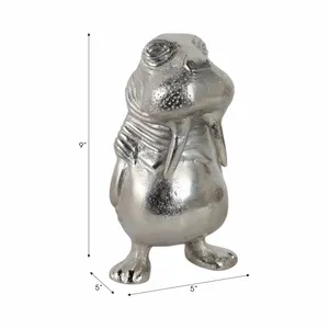 Escultura de Zebra de Aluminio Chapado en Oro de Alta Gama, Adorno de Mesa para Dormitorio, Decoración Moderna y Pulida para el Hogar, Zahid - Product Image 2