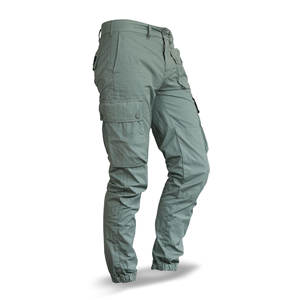 Pantalones Cargo Casuales para Hombre, Multibolsillos, Rectos, Planos, 100% Algodón, Duraderos, Impermeables, para Exteriores, Construcción, Senderismo, Camping - Product Image 3