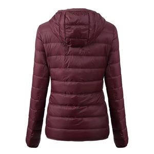 Chaqueta acolchada de alta calidad para mujer, cómoda chaqueta de burbujas de Invierno para mujer, chaqueta transpirable de Color personalizado para mujer - Product Image 4