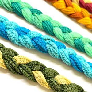 Vestido de mujer, Accesorios para prendas, oferta, cordones trenzados multicolores, cinturón de cintura elegante, patrón de encaje, cinta hecha de tul, venta al por mayor - Product Image 2