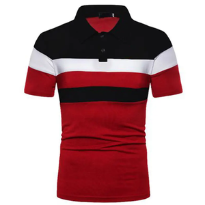 OEM de alta calidad de moda de los hombres para camisetas de polo personalizado al por mayor de manga corta Tops Tallas grandes de golf para ropa de polo - Product Image 5