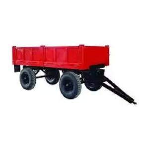MEILLEURES VENTES Remorque agricole 4 roues 3-10 tonnes, Remorque de tracteur à benne basculante hydraulique 2 roues - Product Image 2