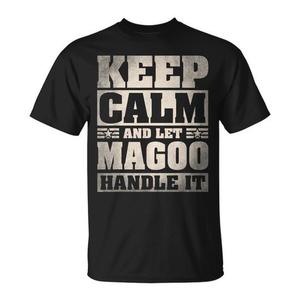 T-shirt personalizzata con cognome Magoo, prodotto promozionale personalizzabile - Product Image 1
