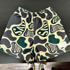 Sublimation Mesh <b>Shorts</b> Custom All Over Print <b>Anime</b> <b>Gym</b> <b>Shorts</b> 5 Inch Inseam Basketball Sweat Breathable Mesh <b>Shorts</b> for Men - Product Image 6