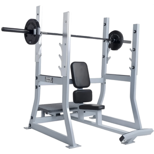 Foldable Remanufactured for Olympic Military <b>Bench</b> for Strength Training Free Weight Presses Fitness Studios & <b>Indoor</b> Spaces - Product Image 1
