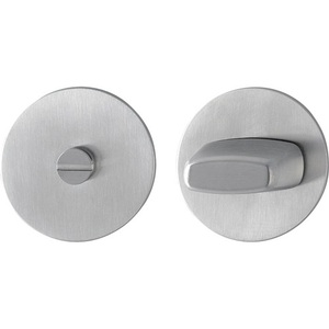 Par de Rosetas para Cerradura E849NS de Acero Inoxidable F69, Escutcheon de 2mm de Grosor, Redondas, HOPPE SK/OL para Persianas, Cortinas y Contraventanas - Product Image 1