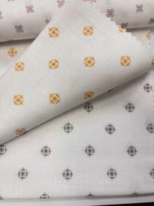 Tissu sergé de coton poly imprimé de haute qualité | Idéal pour les chemises, robes et vêtements pour hommes et femmes - Product Image 2