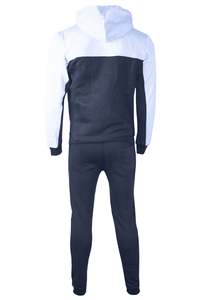 100% algodón sólido transpirable gimnasio Fitness conjuntos ropa deportiva personalizada chándal deportes al aire libre entrenamiento Jogging dos piezas Fitness conjunto - Product Image 2