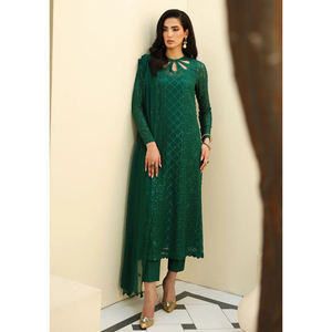 ชุดเดรสปาร์ตี้ทางการคอลเลกชันใหม่สำหรับใส่ไปงานปาร์ตี้สไตล์ปากีสถานอินเดีย - Product Image 1