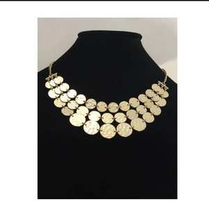 Collier en laiton de haute qualité, collier personnalisé en laiton, poli brillant, pour bijoux à la mode - Product Image 4