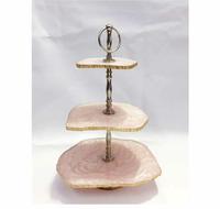 Support à gâteau et plateau de service en bois moderne de qualité supérieure, écologique, pour la décoration de la maison, présentoir à desserts, meilleur prix