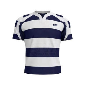 Ropa Deportiva, Conjuntos de Uniformes de Rugby Ligeros Personalizados, 100% Poliéster, Unisex, Tallas Grandes, Nuevo, Venta Caliente, Servicio OEM, Elástico - Product Image 2
