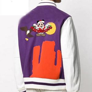 เสื้อแจ็คเก็ตเบสบอลคุณภาพพรีเมียมสำหรับผู้ชาย ผลิตในปากีสถาน ทนทาน ผ้าฝ้ายเคลือบ 100% ทรงยาวบาง สไตล์ Letterman สำหรับฤดูหนาว - Product Image 5