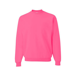 Sudaderas en blanco con impresión de logotipo personalizado bordado en blanco cálido unisex suéteres de gran tamaño - Product Image 5