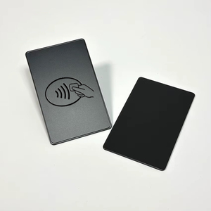 Tarjeta NFC de metal en blanco de diseño avanzado de 13.56Mhz, tarjeta NFC de acero inoxidable NTAG216 para grabado láser. - Product Image 3