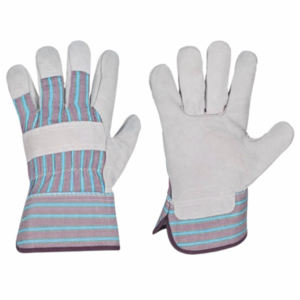 Guantes de Trabajo Industriales Personalizables, Resistentes, Anti-espinas, de Cuero Vacuno Dividido, de Secado Rápido, Antiestáticos, de 11 oz de Grosor - Product Image 3