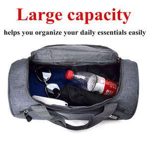 Grand sac de sport et de voyage, léger, imperméable, bandoulière réglable, idéal pour le fitness et les activités de plein air - Product Image 5