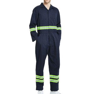 Overol de Trabajo Industrial de Seguridad de Algodón Transpirable Ligero y Resistente a Químicos, Color Personalizado, Dangri por HI 2026 - Product Image 4